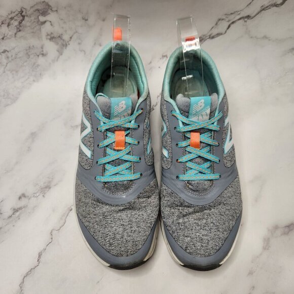 New Balance 711 Running Shoes Sneakers Grey Teal WX711SW Women's 9 - Picture 2 of 9